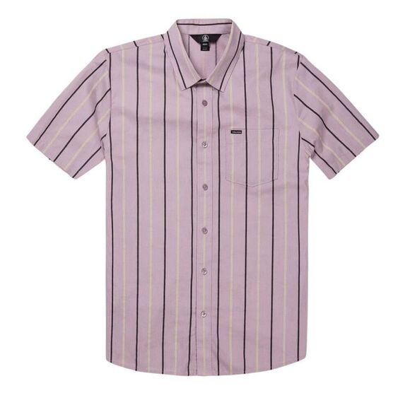 Vans warbler short sleeve woven shirt nirvana small new - Picture 1 of 9